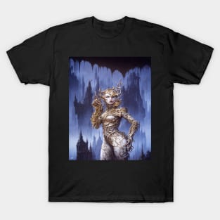 Futuristic world of mutans and aliens T-Shirt